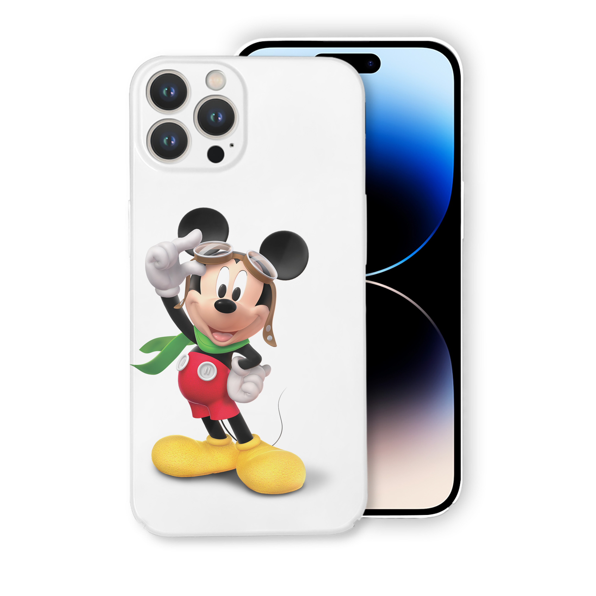 （画像用） ミッキーマウス Mickey Mouse 【iPhone 14シリーズ対応】ハードケース